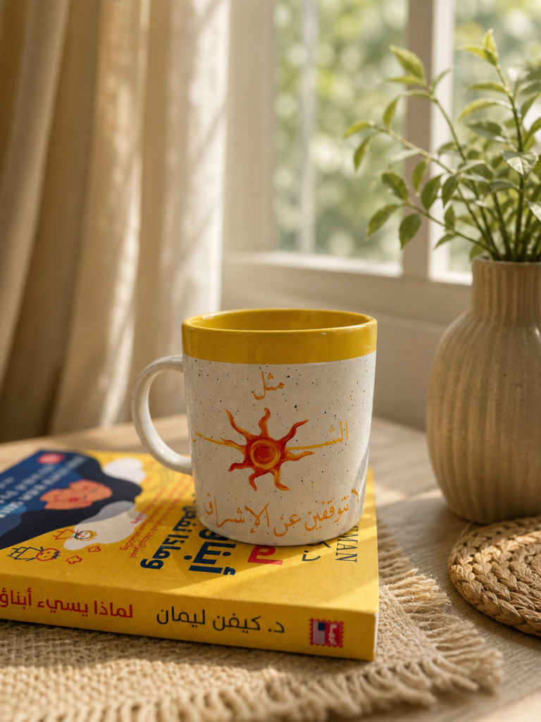كوب كالشمس أنت🌞☀️